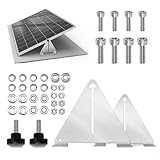 Design résistant au vent : les supports triangulaires jumelés répartissent les charges et réduisent les mouvements sous le vent, aidant à garder les panneaux alignés et opérationnels par temps difficile.