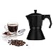 Produktbild HOBU Klassische Espressomaschine mit Kochfeld, Kaffeemaschine für Espresso Moka, italienische Kaffeemaschine für Cappuccino oder Latte, 3/6 Tassen Espressomaschine mit Espressomaschine.