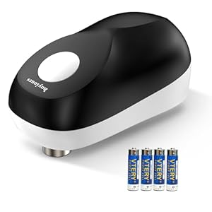 Electric Tin Opener with Smooth Edge Cut, hoyiours...