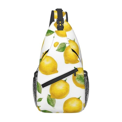 Mochila tipo Sling para senderismo negra unisex miniatura 2