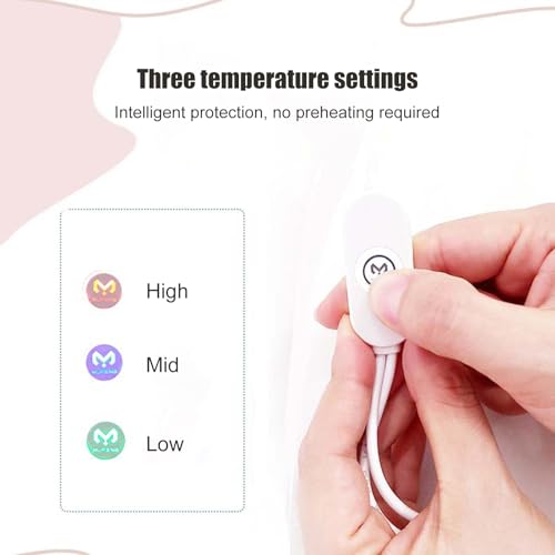 Guantes calefactores para mujer con USB en forma de pata de gato 5