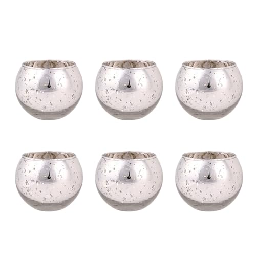6 portavelas de para Velas de té, Regalo de Diwali, candelabros de otiva para Fiestas, Bodas, centros de, portavelas Decorativos