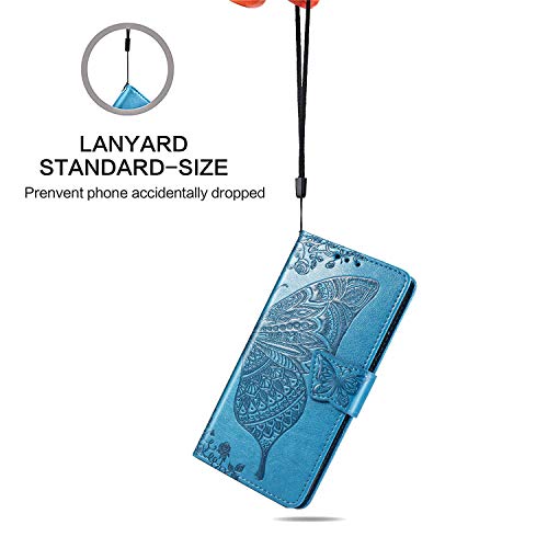 MOJIA Custodia per Motorola Moto G23, Farfalla in