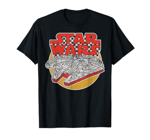 T-shirt Millennium Falcon Star Wars à offrir en cadeau d'anniversaire original