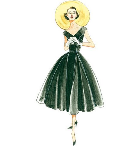 Vogue Patterns V1172 Misses'/Misses' Petite Dress And Belt, Size Ee (14-16-18-20) #TOP3