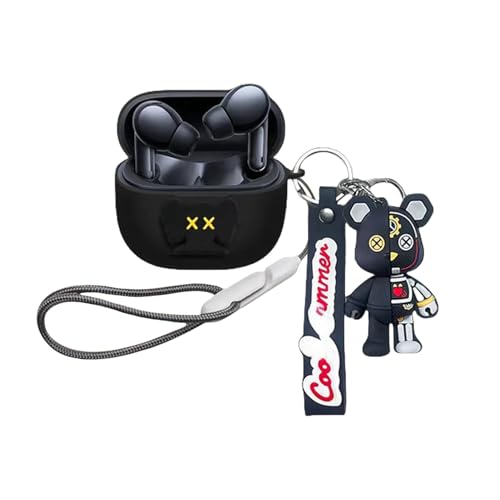 For Redmi Buds 6 lite �P�[�X �J�o�[ ���� �L�����N�^�[ �V���R�[�� �C���z���P�[�X �I�V���� ���킢�� �S�ʕی� �ϏՌ�(�J���r�i+�C���z�������h�~���[�v) (09)