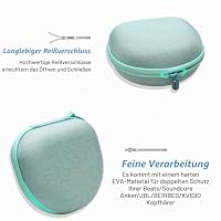 XANAD Tasche für Universal Klappbare Kopfhörer Kinder (grün) – Ansicht 6