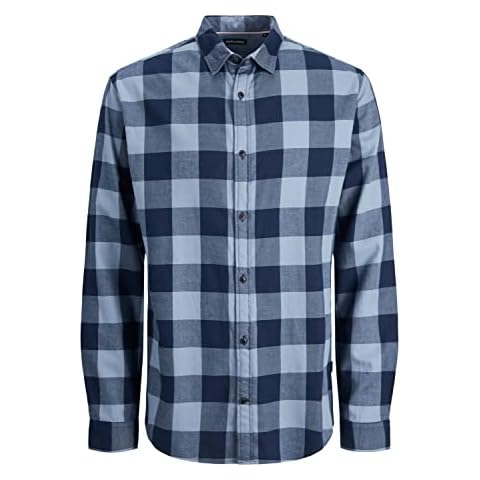 JACK&JONES PLUS Camisa de Sarga Talla L/S Cover