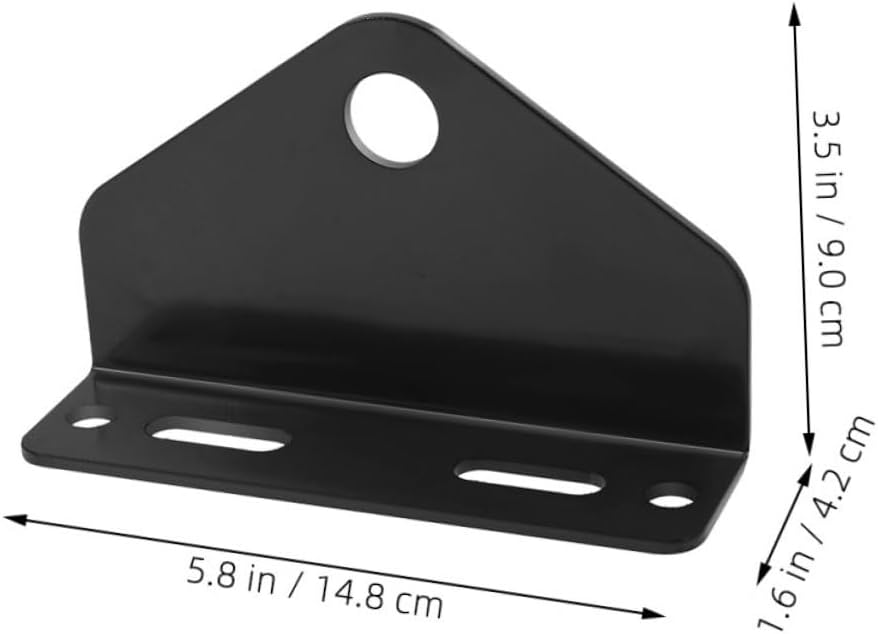 Unomor 2Sets Heavy Duty Trailer Hitch for Zero Turn Mower Durable Steel Lawn Mower Accessories Easy Installation Compatible with Various Trailers and Rvs Secure Connection