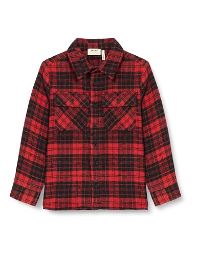 Chemise garçons à manches longues idéale pour l'école et les sorties de week-end