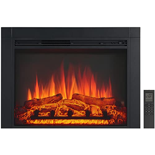 LegendFlame Jaden 36 Inches Electric Fireplace Insert with Front Trim