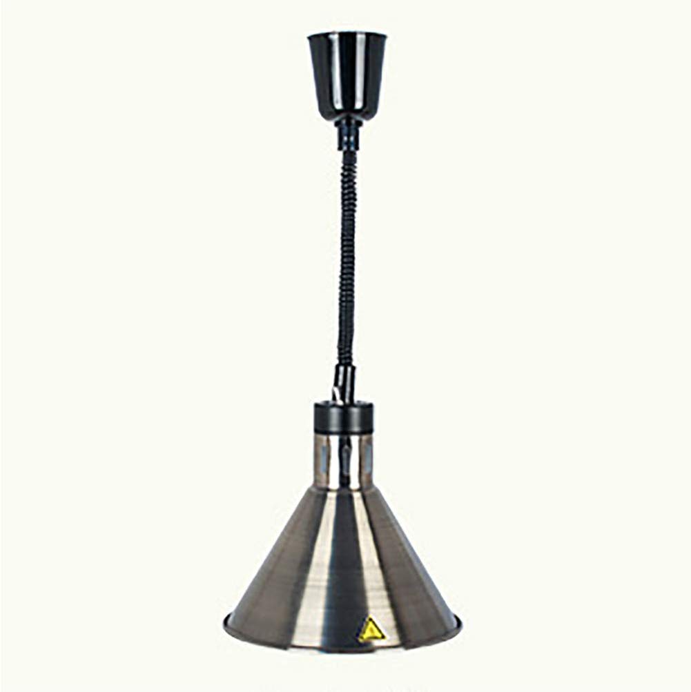 XYYHTL Portable telescopic adjustable heat lamp food warmer commercial  buffet cafeteria heating lamp Keep Food Warm stainless steel 250W kitchen