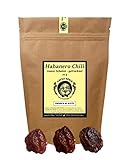 Uncle Spice Habanero Chili-Schoten - 20g Habanero-Chili ganze echte RED SAVINA Chilischoten in PREMIUM-QUALITÄT - ganze getrocknete Habanero Chilischoten im Aromabeutel - Achtung SCHARF