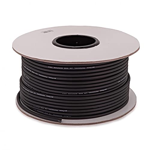 gear4music Cable de micrófono 100m - Se conecta a conectores XLR o Jack