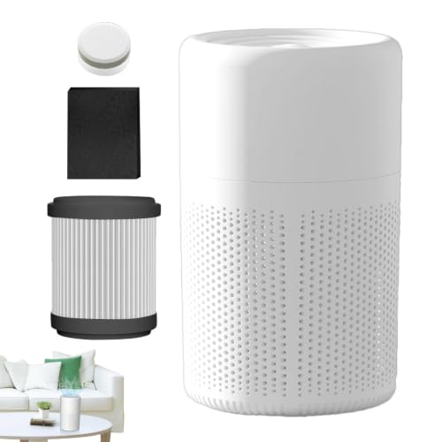 Purificador de aire para dormitorio, limpiador de aire compacto de interiores 2