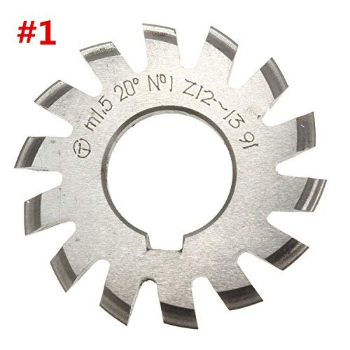 EsportsMJJ Module 1,5 Pa20 Bore 22 Mm #1-8 HSS Fraise-6#
