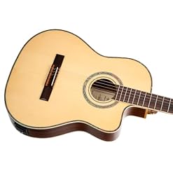 Ortega RCE145NT Thinline – Guitare Classique 4/4 - Les Beatles, Paul McCartney, John Lennon, RIngo Starr, George Harrison Ortega RCE145NT Thinline - Guitare Classique 4/4 – Image 4