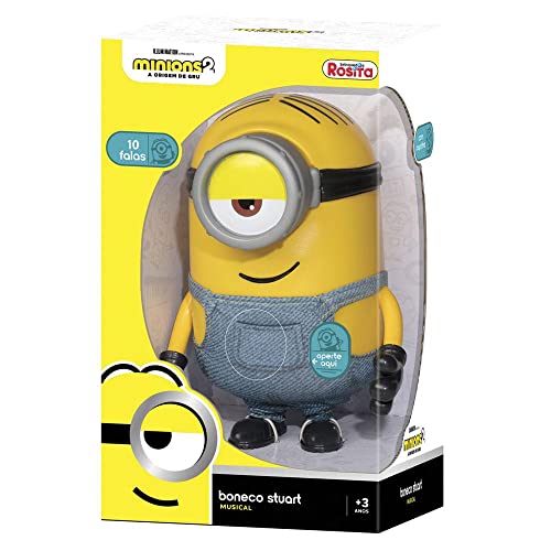 Boneco Minions Stuart, Rosita, Sortida