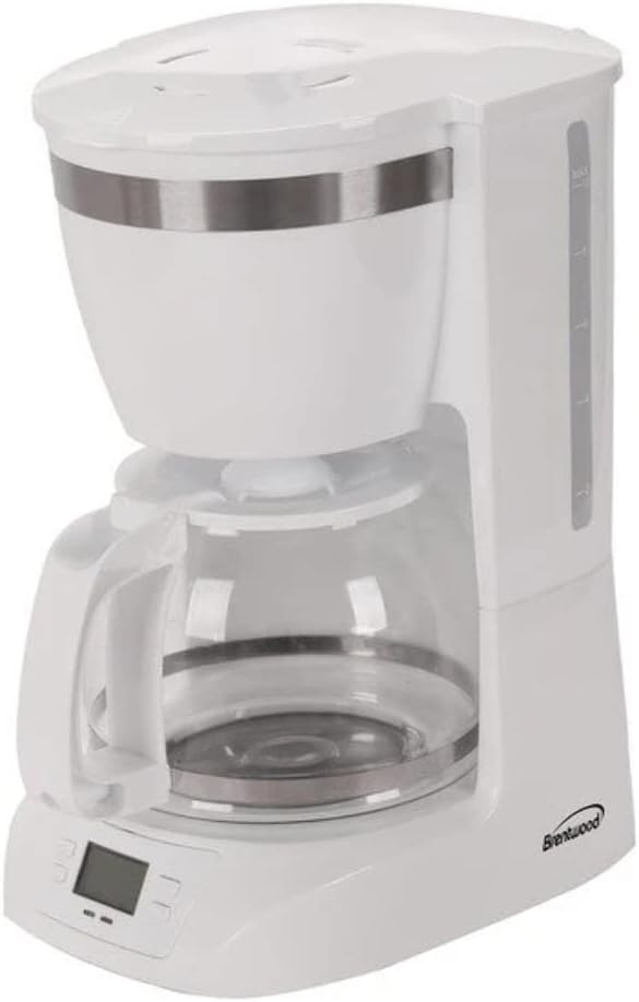 Amazon.com: Brentwood Appliances BTWTS219W Cafetera digital (10 tazas),  color blanco : Hogar y Cocina