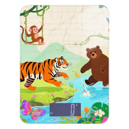 1 (494) Bilancia per alimenti per la produzione di sapone piccola da 5 kg/5 g, bilancia accurata da cucina con 4 unità per cucinare dieta cottura báscula para pesar comida