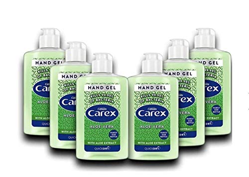 Carex Aloe Vera Hand Gel 6 x 300ml
