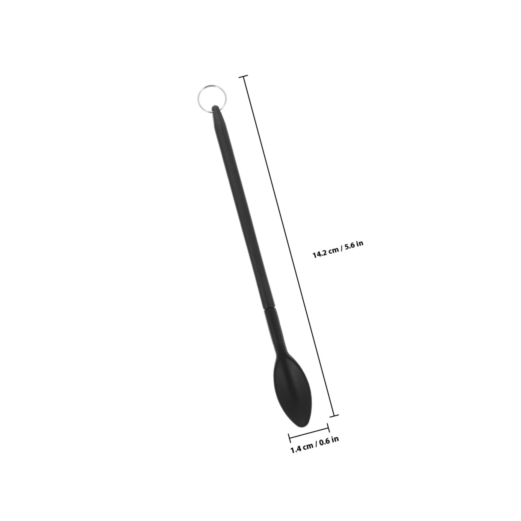 VALICLUD Silikon Mini-spatel Mit Aufhängeloch Tragbarer Backspatel Für Kuchen Marmelade Kosmetik Wie Foundation Cremes Pflegeleicht Und Robust