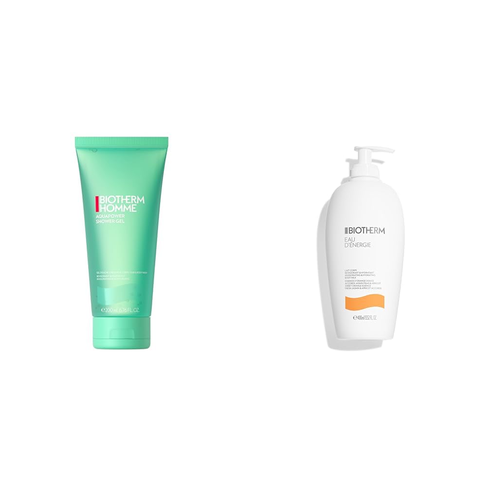 Aquapower Shower Gel 200ml + Eau Energie Body Milk 400ml