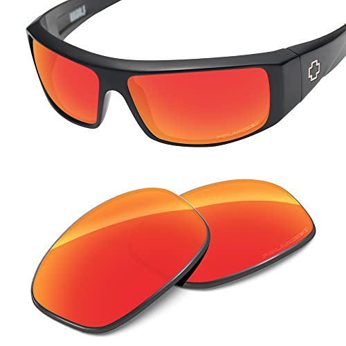Image of Performance Replacement Lenses Compatible with Spy Optic Logan Polarized-Fire Red