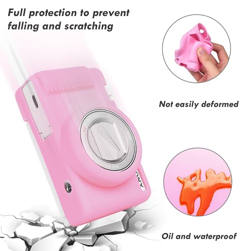 Funda para cámara Rieibi ZV-1F de silicona suave para Sony ZV1F miniatura 4