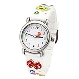 Orologio Bambini Vinmori,Impermeabile 3D Sveglio del Fumetto Orologio da Quarzo...