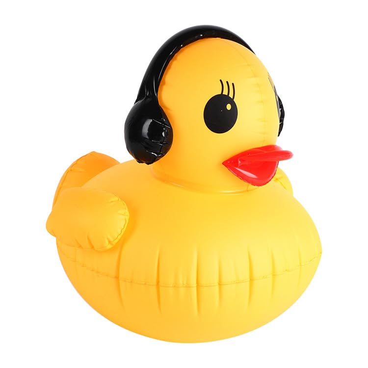 Lanterne Solaire Gonflable Canard IP68 Lampe LED Flottante pour Piscine Bassin Jardin
