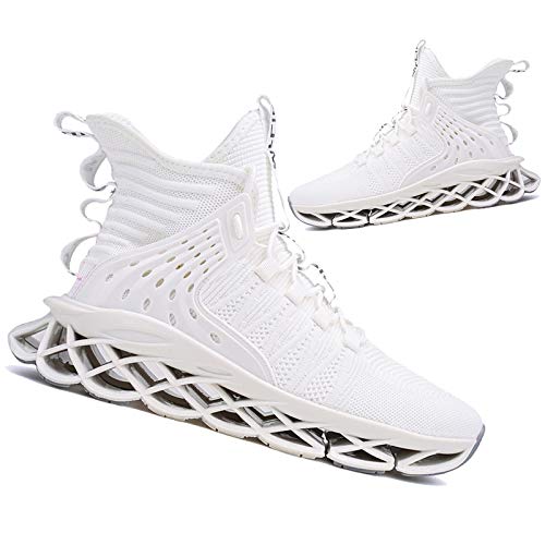 Image of Hello MrLin Men's Running Shoes Non Slip Athletic Tennis Walking Blade Type Sneakers Hip Hop