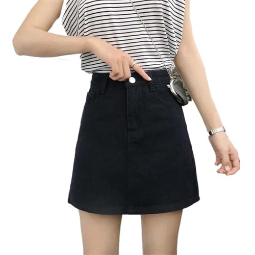 Jupe trapèze coréenne taille haute pour affiner la silhouette