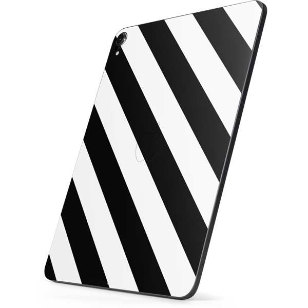 Skinit Decal Tablet Skin Compatible with iPad Pro 9.7in - Officially Licensed Black and White Geometric Stripes Design