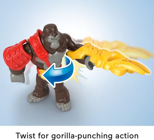 Imaginext Mundo Aventura Figura Pacote Gorilas e Macacos