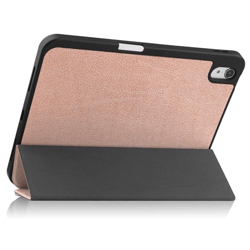 Coque iPad 11 génération A16 2025 design épuré ajustement premium or rose - 5