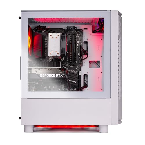 Image of Skytech Gaming Archangel Gaming PC, Intel i5 14400F 2.5GHz, NVIDIA RTX 5060, 1TB NVMe SSD, 32GB DDR4 RAM 3200, 650W Gold PSU, Wi-Fi, Win 11, Desktop
