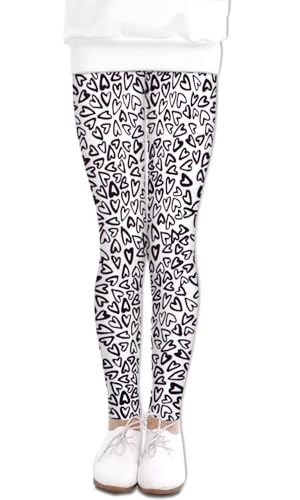 Image of LUOUSE Girls' Leggings Full Length Comfy Pants Trousers 4-13 Years