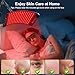 Red Light Therapy for Body and Face, Red Light Panel with 660nm & 850nm LEDs, Infrared Light Therapy Lamp with Adjustable Stand, Red Light-Therapy at Home with Eyes Protection Goggles