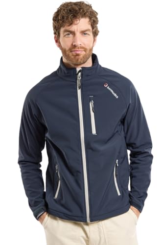 Bermudes Sealand veste softshell homme coupe-vent et déperlante