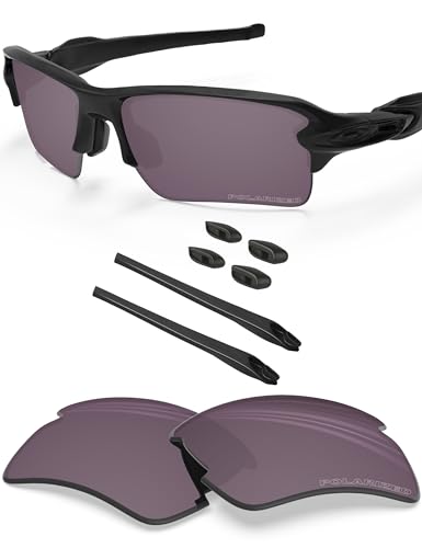 Image of BLAZERBUCK Anti Salt Replacement Lenses & Sock Kit for Oakley Flak 2.0 XL OO9188 Sunglasses