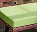 Yoole EU Poduszka na ławkę 2/3-osobowa, wodoodporna 100/120/150 cm poduszki na ławkę ogrodową, długie poduszki na krzesło, do patio, huśtawki, na zewnątrz (120 x 30 x 5 cm, zielona)