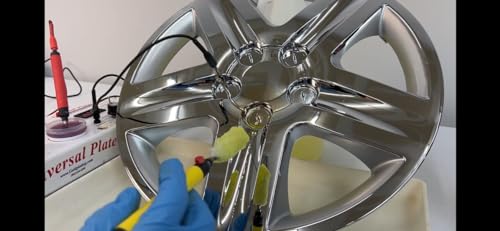 Universal Plater Gold Plating Kit- Chrome Edition - Brush Plating System with 24k Brush Gold Solution