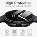 JETech Case with Screen Protector for Samsung Galaxy Watch 8 44mm, Overall Protective Cover, Built-in Tempered Glass Film High Sensitivity, 2 Pack (Black)