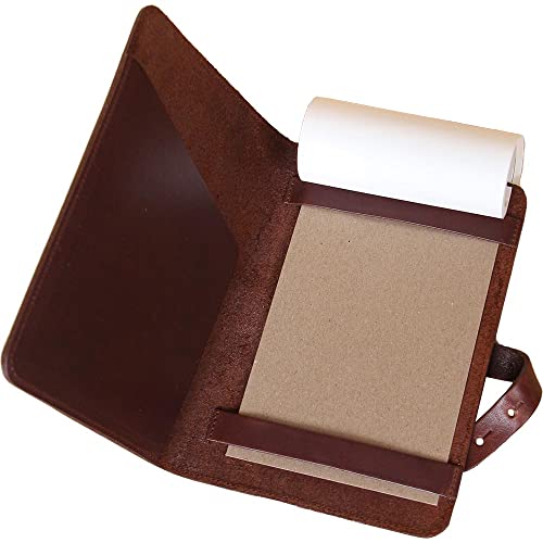 Travel Size Leather Portfolio No. 20 - Brown | Usa Made | Col. Littleton #TOP5