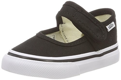 Vans Toddler Mary Jane Black/True White VN0A3MTX6BT Toddler Size 3