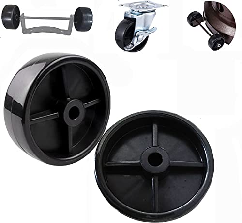 3 inch Universal Patio Heater Wheels /Storage rack caster wheels Universal Accessories - Easy to Move/Install-Gas Patio Heater Replacement Universal Movable Wheel,Outdoor Umbrella Gas Heater Wheel Kit - Thumbnail 3