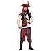 Spooktacular Creations Mens Caribbean Pirate Costume Adult Sea Captain Robber Costume for Halloween Dress Up Party, Cosplay Party-XL
