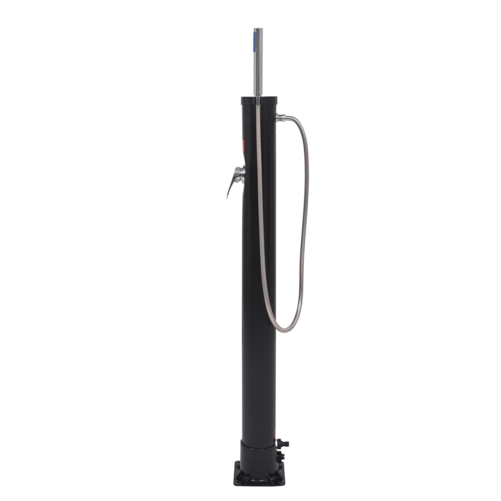 Gecheer Ducha Solar Portátil de 8L, Negro, PVC y Acero, Fácil Instalación, para Exterior Modelo YHSLRZJ-91231ES