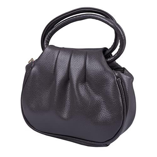 SHERCHPRY Mini Wallet for Women Pu Solid Bag Fashion Coin Purse Handbag Coin Bag Light Grey Random Color